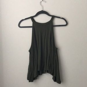 Flowy Green Tank